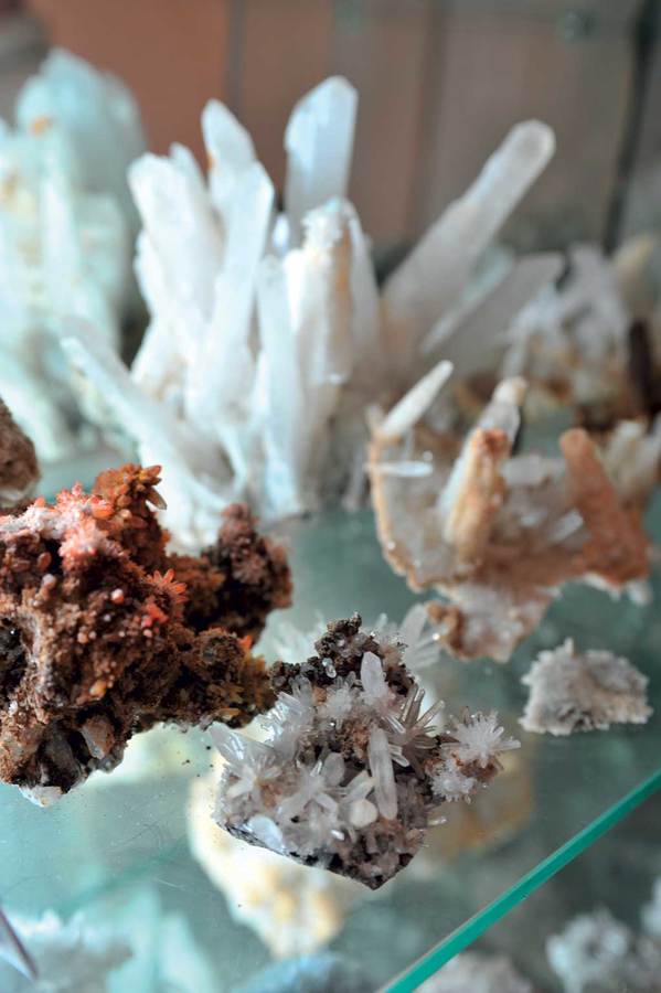 Mostra di minerali