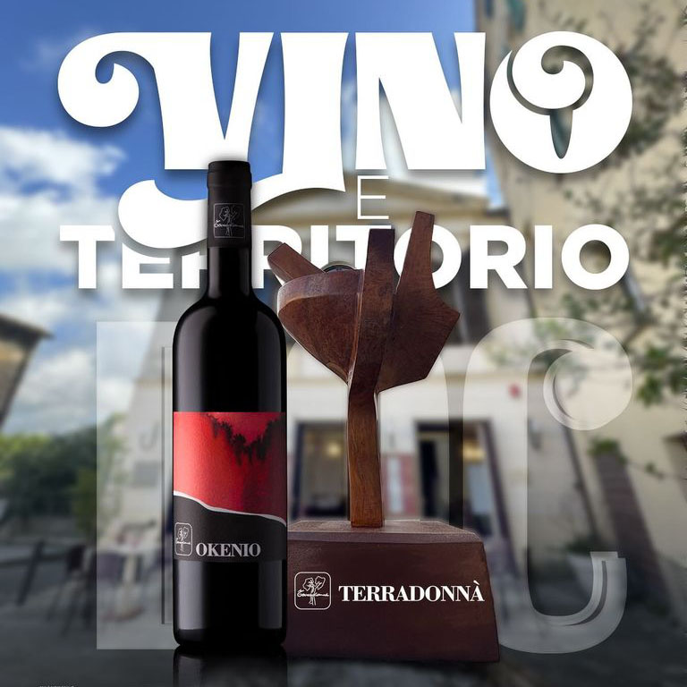 Okenio, il Cabernet Sauvignon di Terradonnà, vince il concorso Vino e Territorio